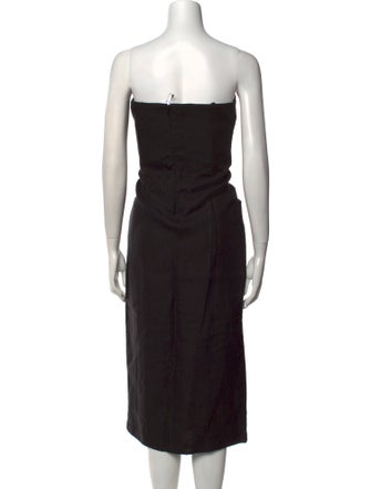 Mara Hoffman Hemp Midi Length Dress