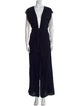 Mara Hoffman Plunge Neckline Jumpsuit