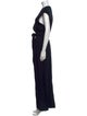Mara Hoffman Plunge Neckline Jumpsuit