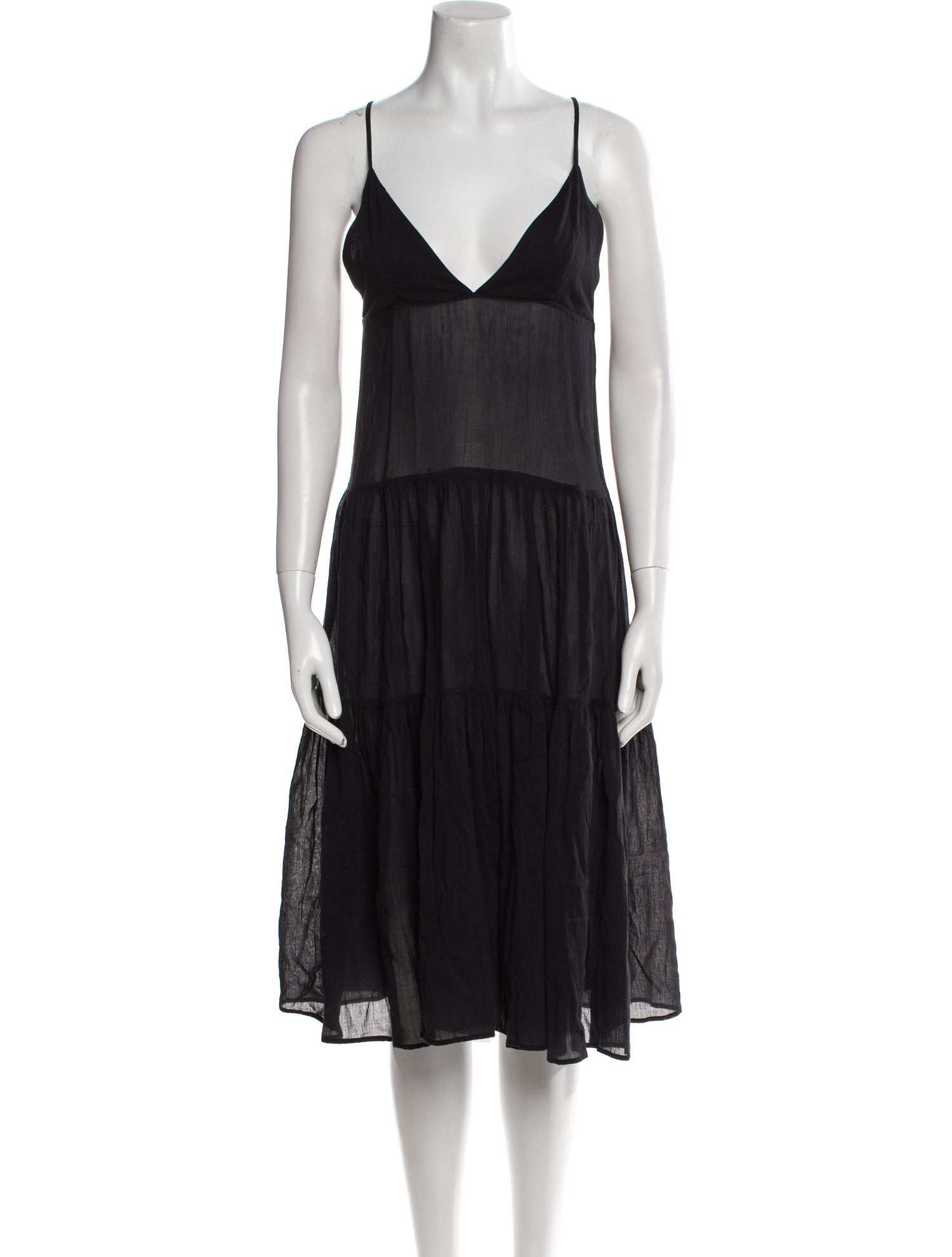 Mara Hoffman V-Neck Midi Length Dress w/ Tags