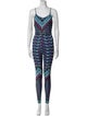 Mara Hoffman Printed Scoop Neck Jumpsuit