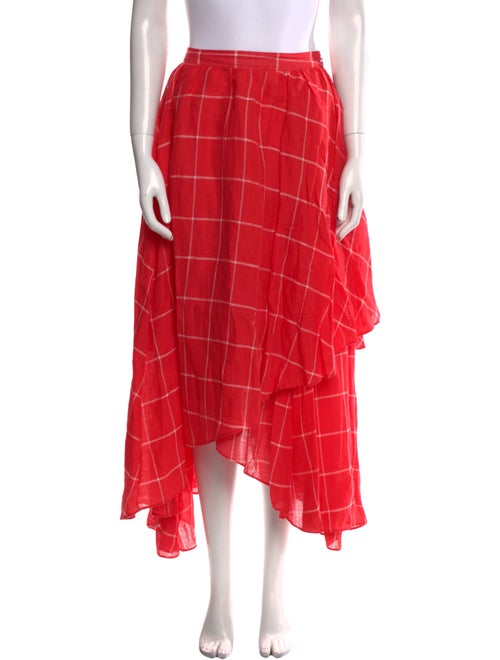 Mara Hoffman Linen Midi Length Skirt