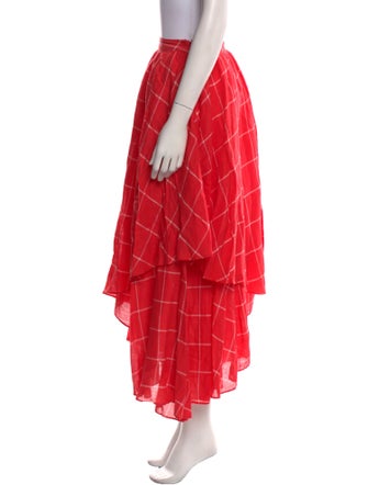 Mara Hoffman Linen Midi Length Skirt