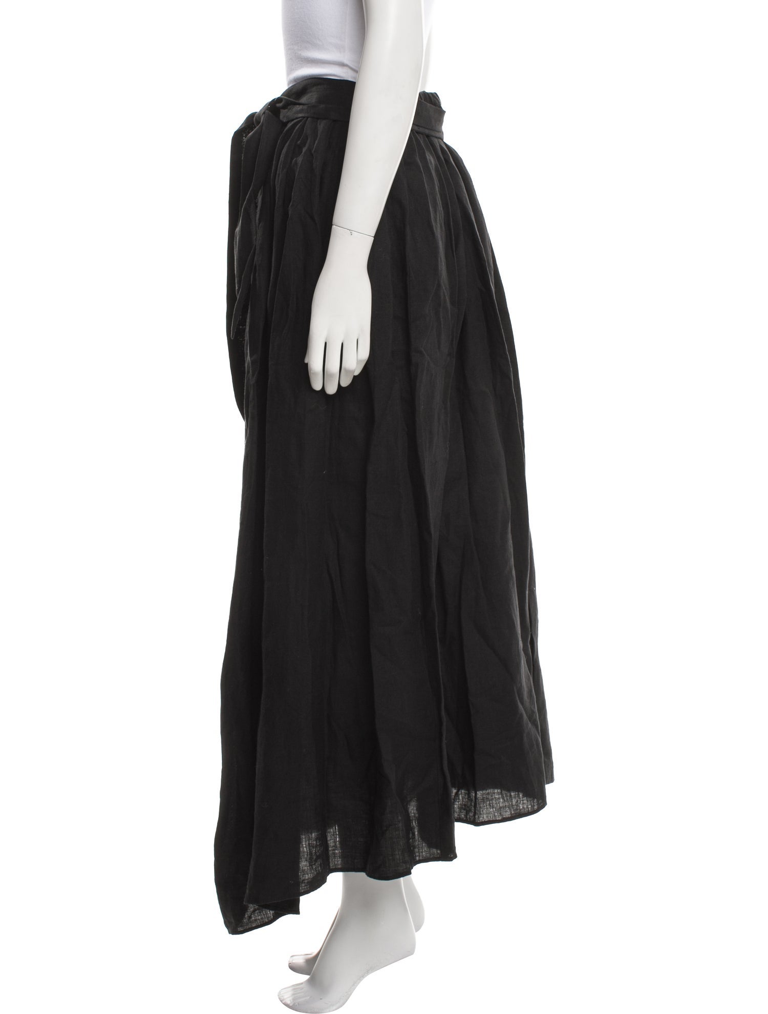 Mara Hoffman Linen Midi Length Skirt