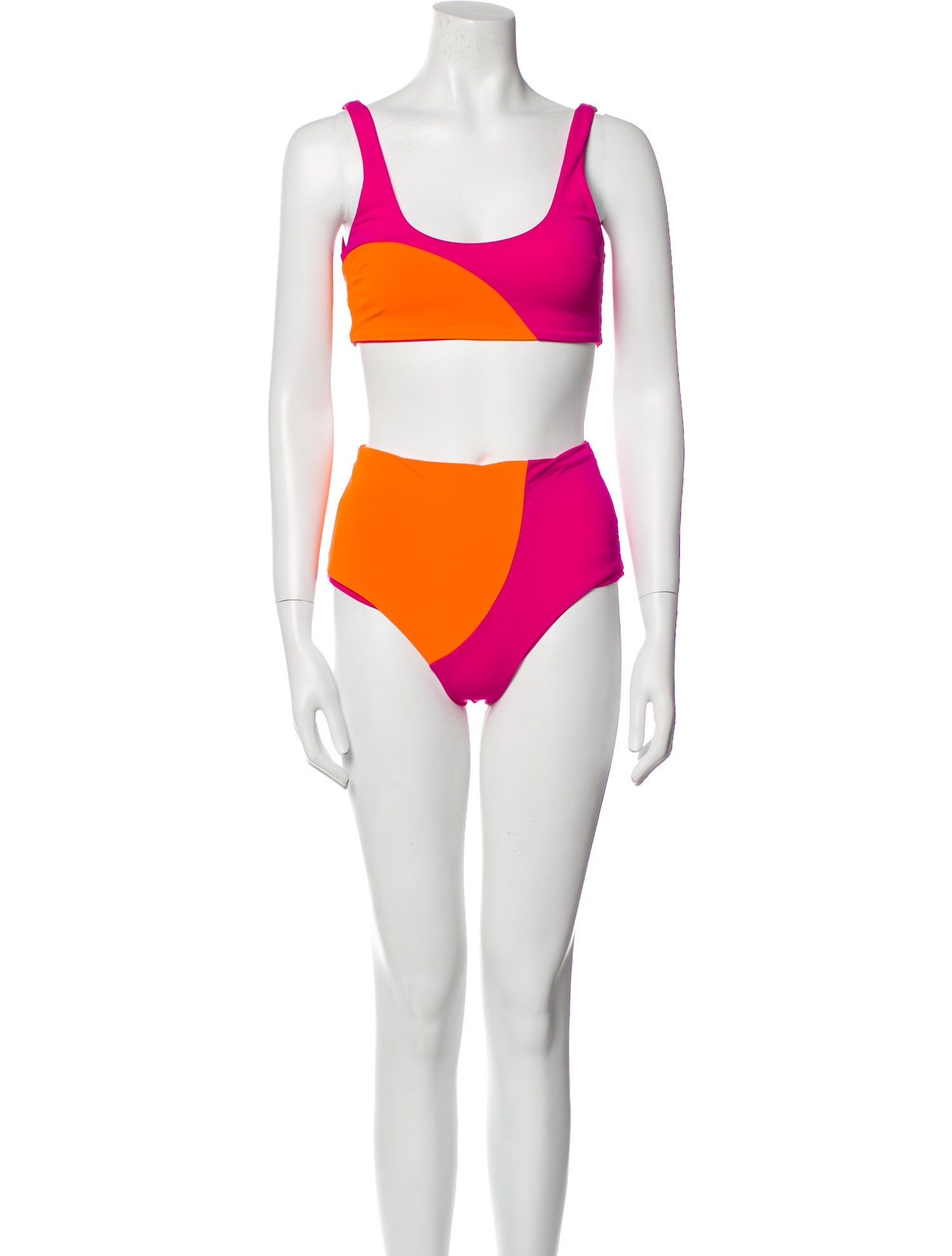 Mara Hoffman Colorblock Pattern Bikini w/ Tags