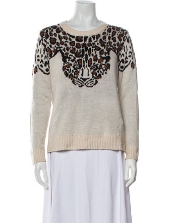 Mara Hoffman Printed Crew Neck Sweater