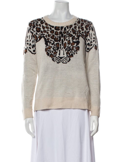 Mara Hoffman Printed Crew Neck Sweater