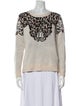 Mara Hoffman Printed Crew Neck Sweater