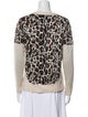 Mara Hoffman Printed Crew Neck Sweater