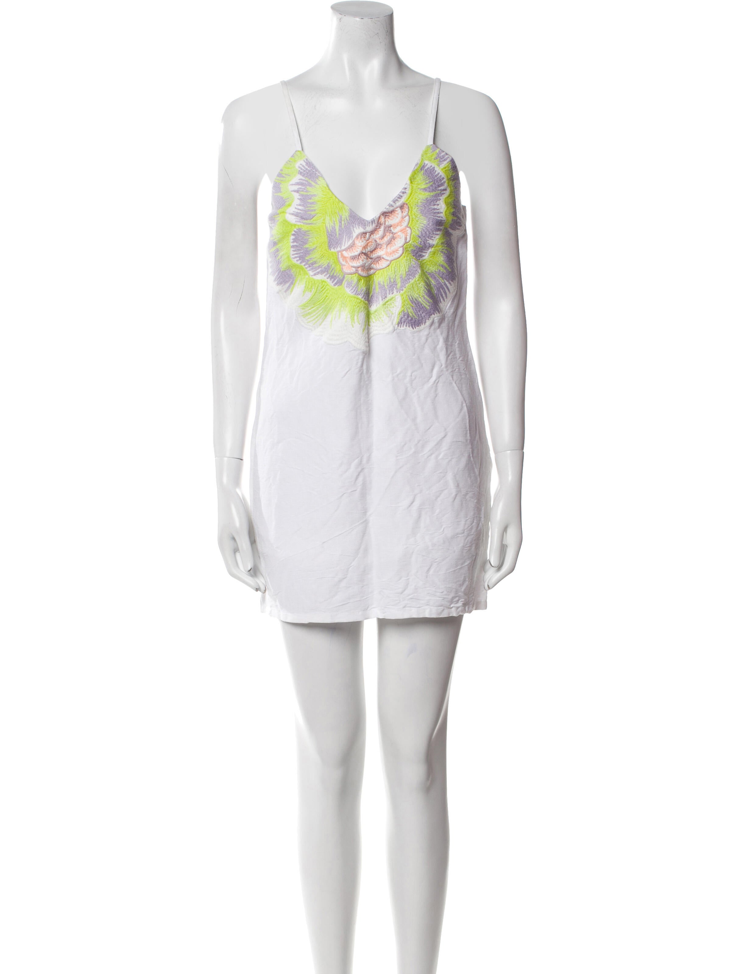 Mara Hoffman Cowl Neck Mini Dress