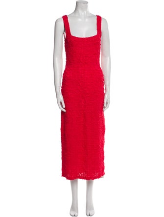 Mara Hoffman Square Neckline Long Dress