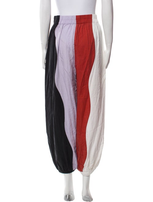 Mara Hoffman Colorblock Pattern Skinny Leg Pants