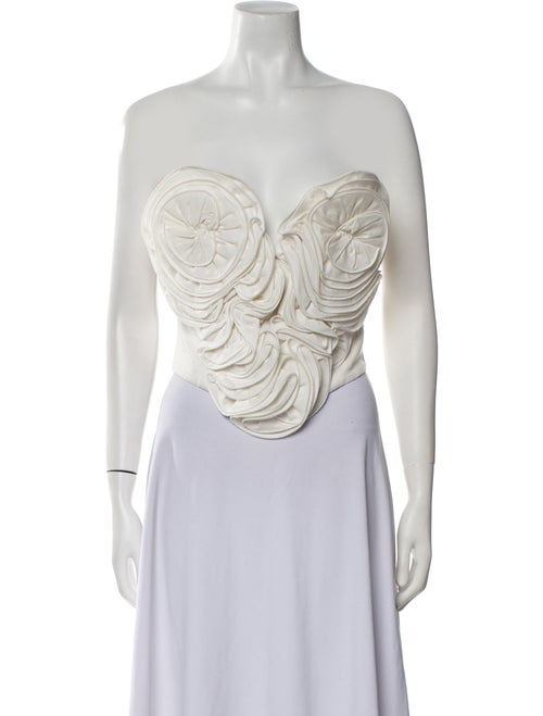 Mara Hoffman Strapless Crop Top