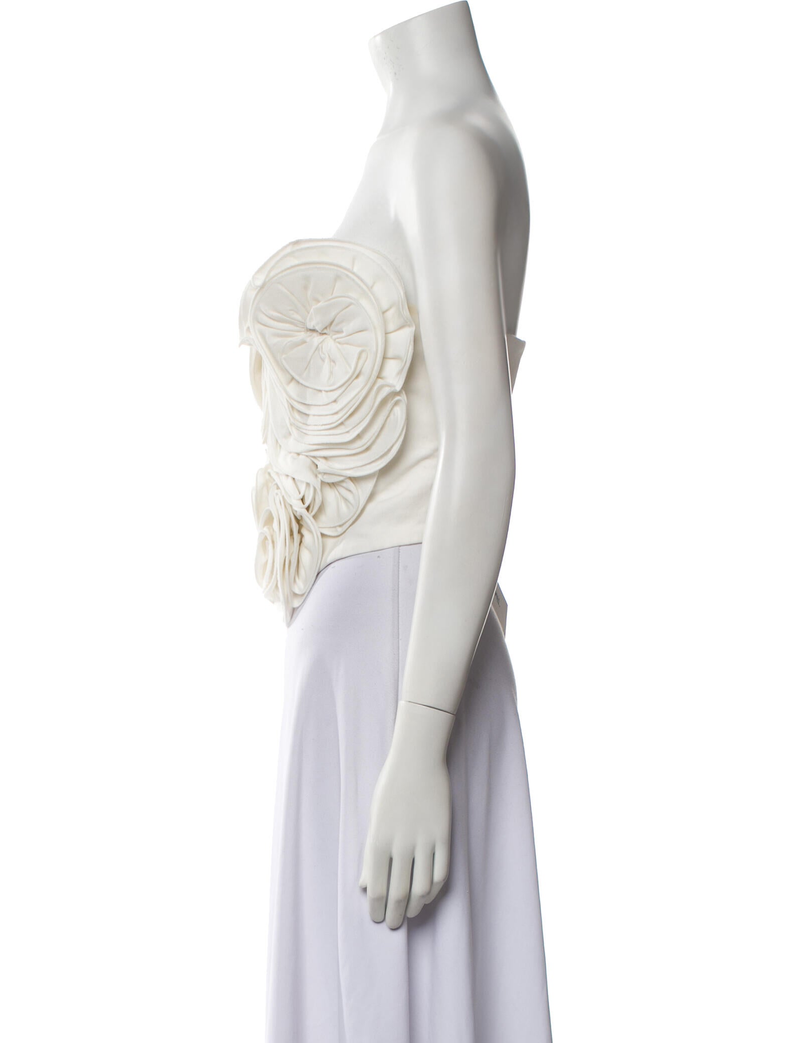 Mara Hoffman Strapless Crop Top