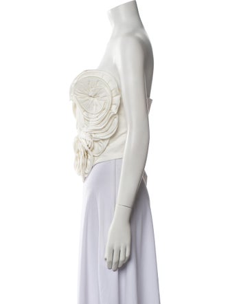 Mara Hoffman Strapless Crop Top