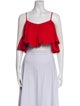 Mara Hoffman Square Neckline Sleeveless Crop Top