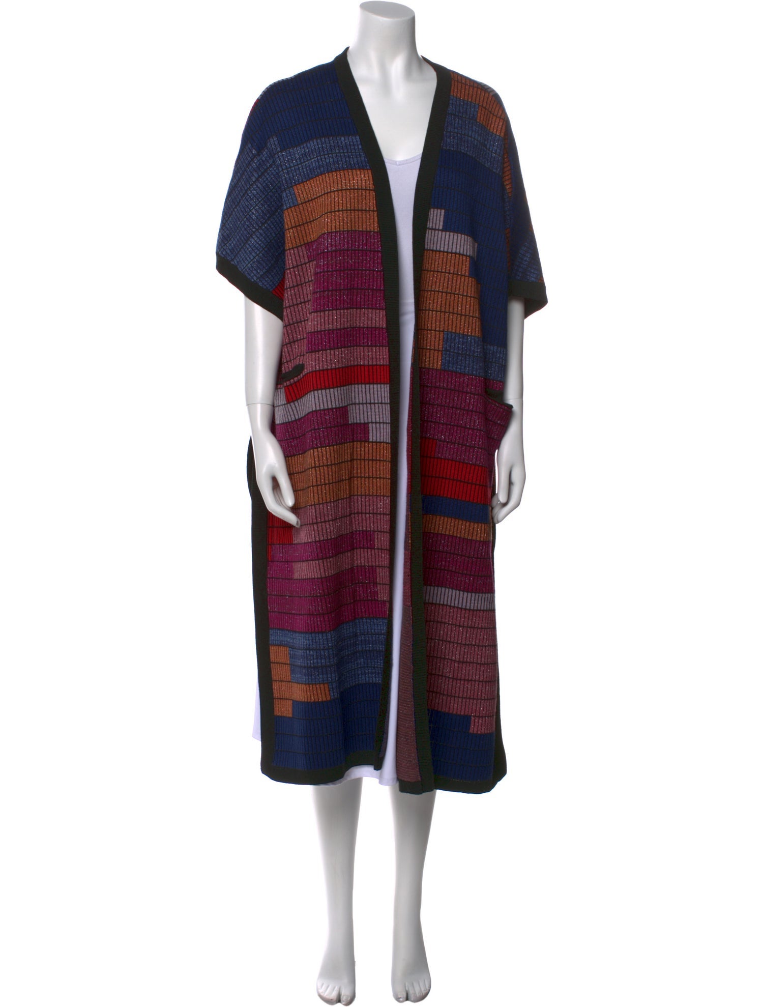 Mara Hoffman Printed V-Neck Sweater