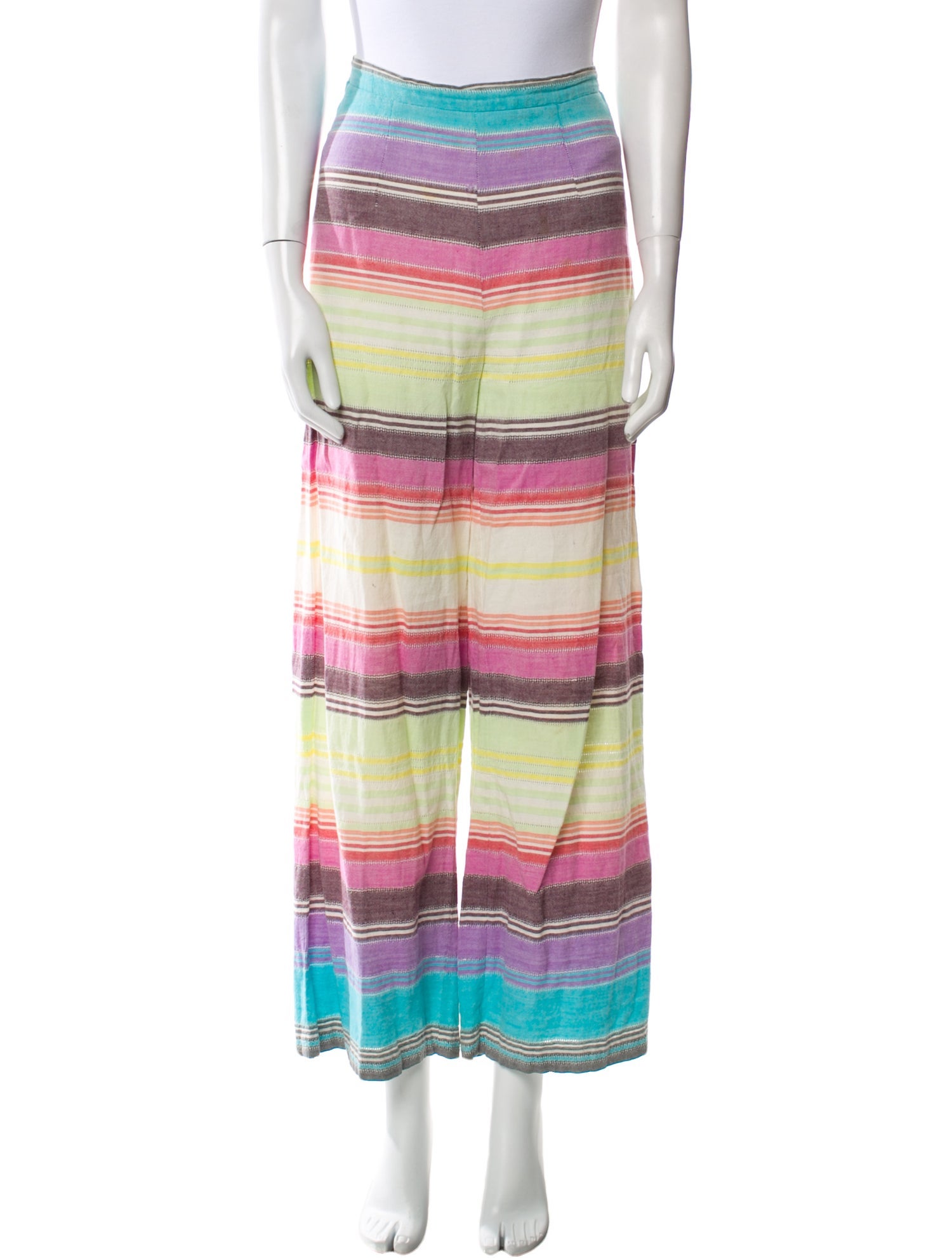 Mara Hoffman Striped Wide Leg Pants