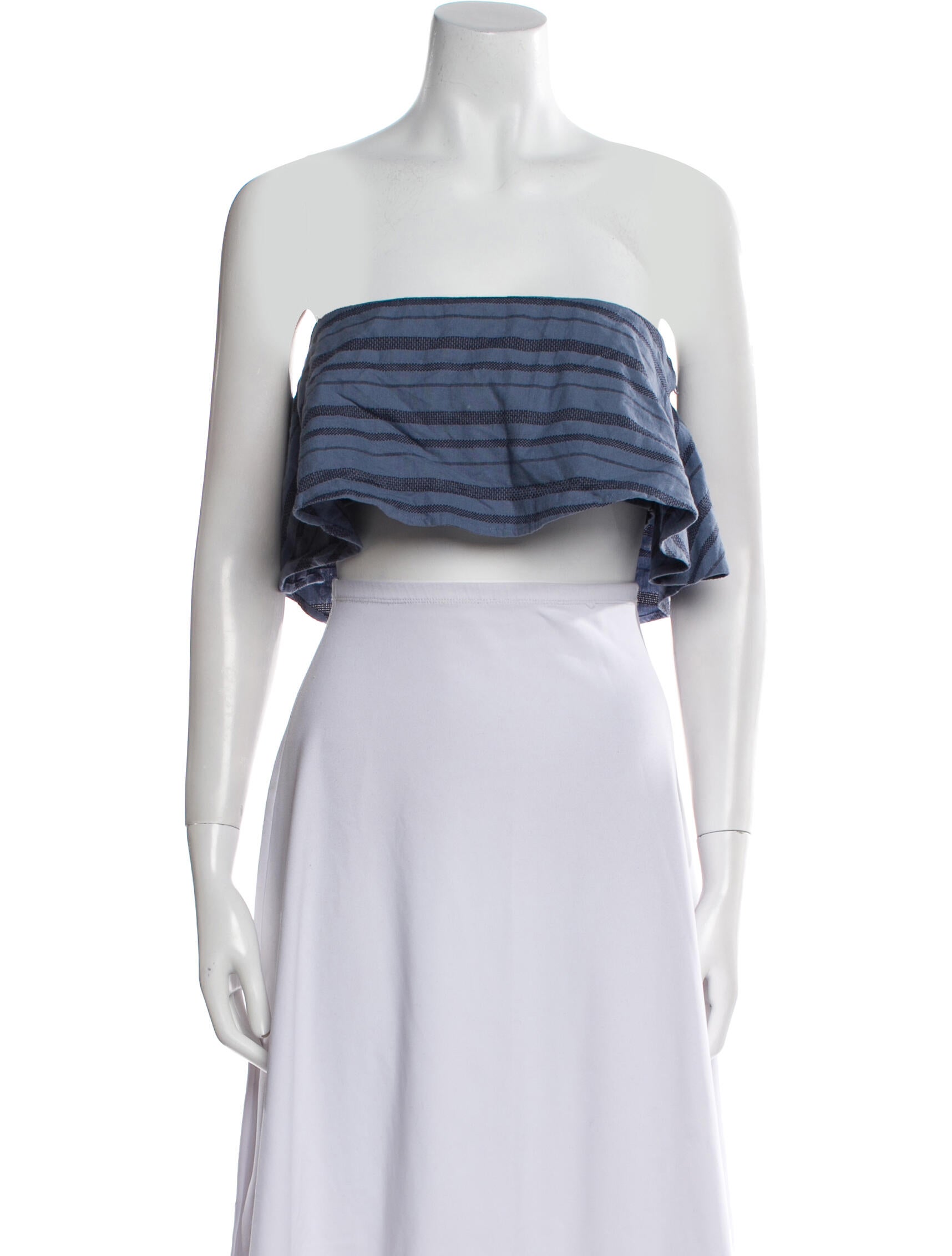 Mara Hoffman Strapless Crop Top w/ Tags