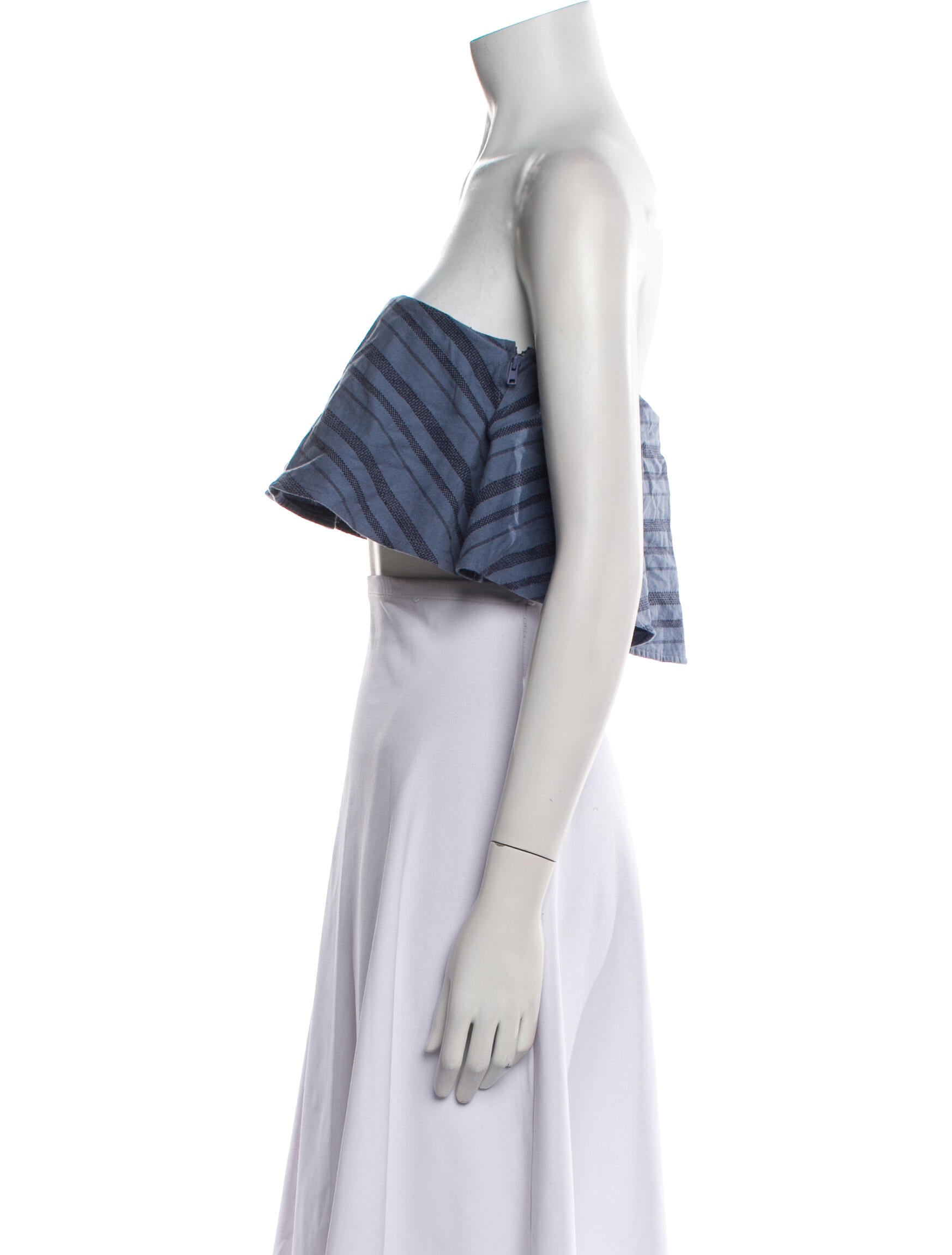 Mara Hoffman Strapless Crop Top w/ Tags