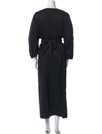 Mara Hoffman V-Neck Long Dress