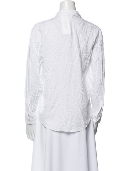 Mara Hoffman Printed Long Sleeve Button-Up Top