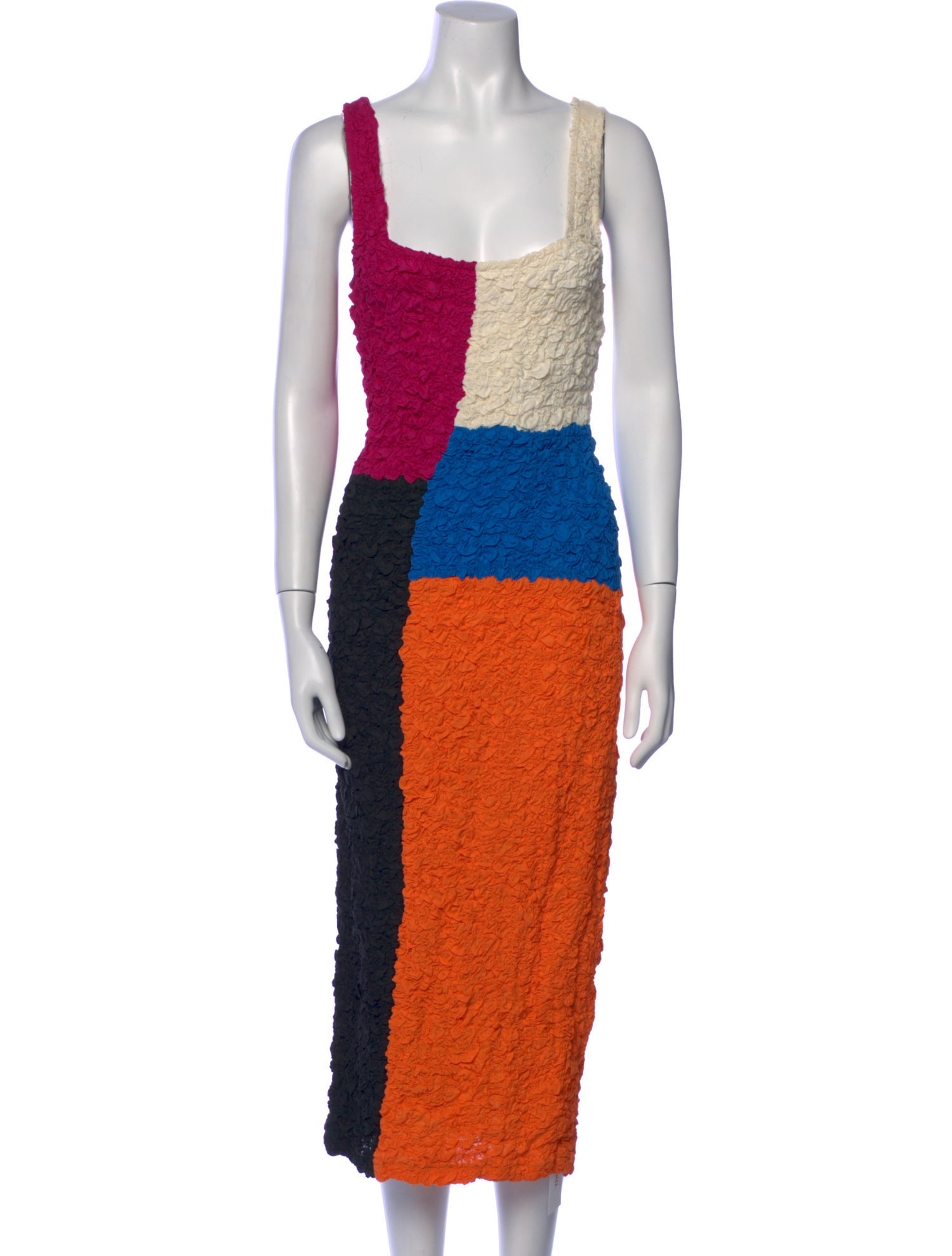 Mara Hoffman Colorblock Pattern Long Dress
