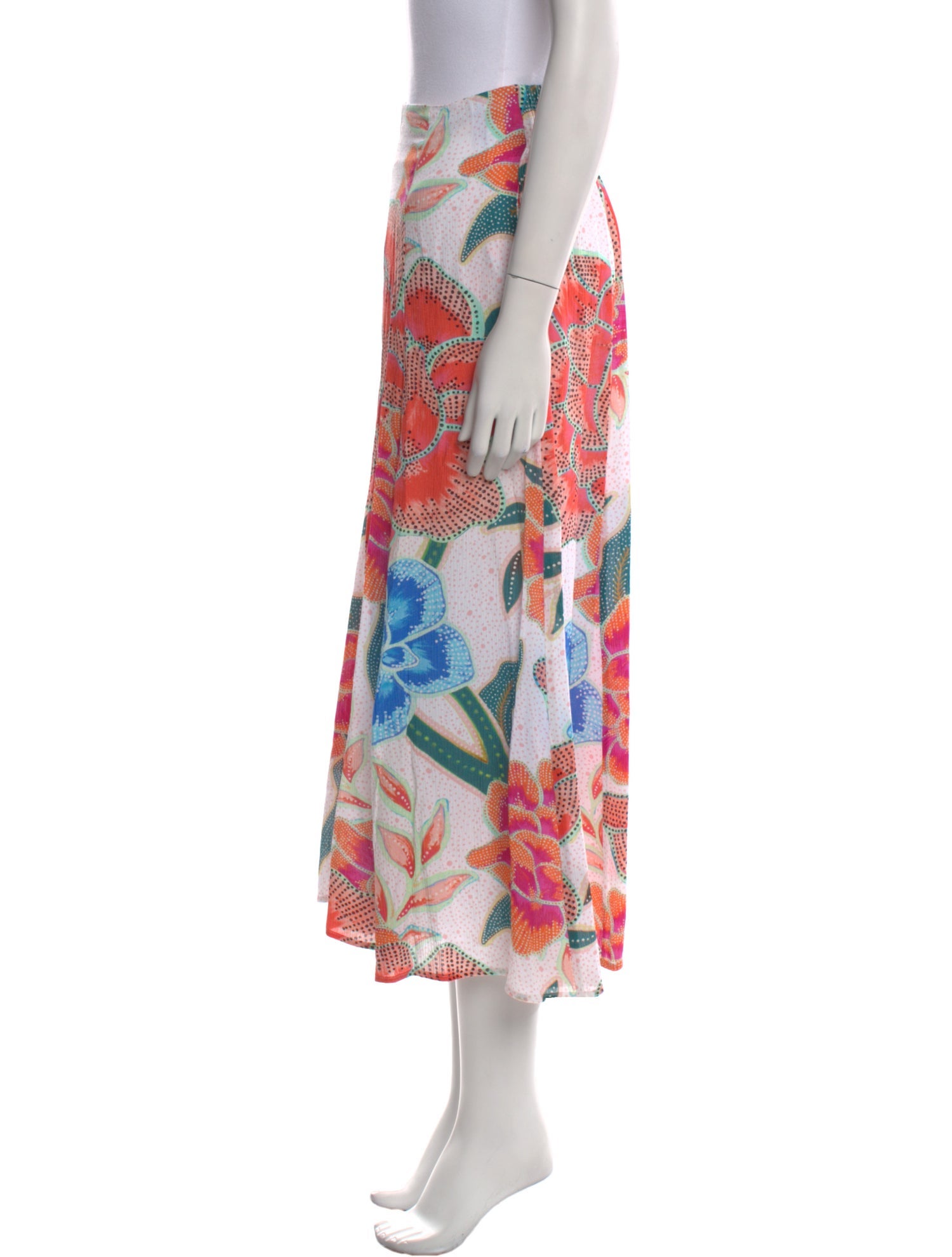 Mara Hoffman Floral Print Wide Leg Pants