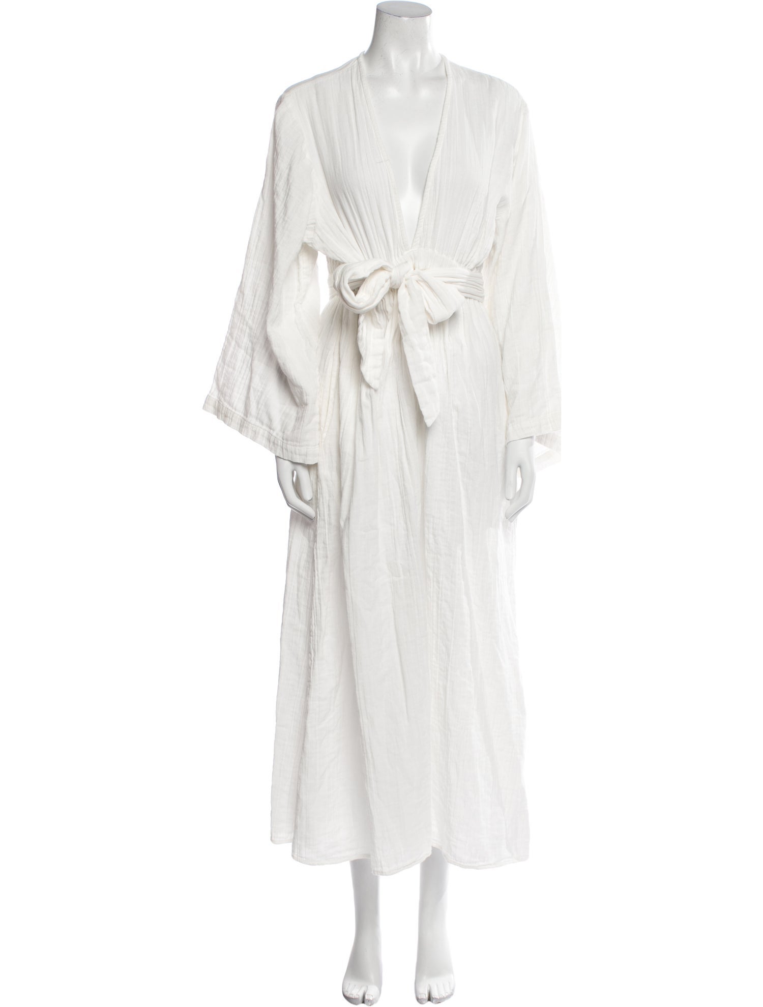 Mara Hoffman V-Neck Long Dress