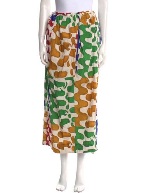 Mara Hoffman Printed Midi Length Skirt