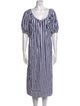 Mara Hoffman Striped Long Dress