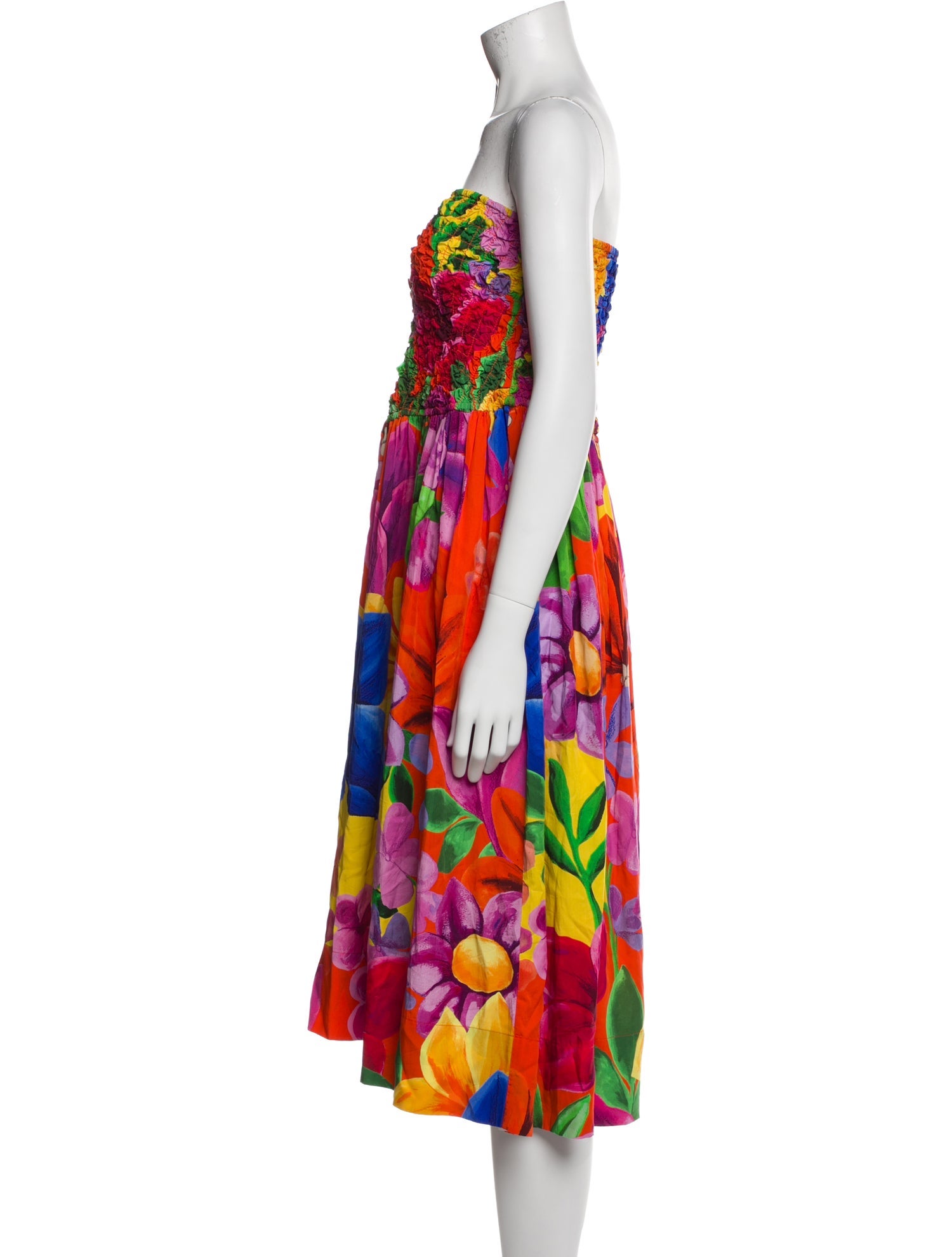 Mara Hoffman Floral Print Midi Length Skirt w/ Tags