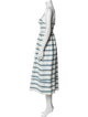 Mara Hoffman Striped Midi Length Dress