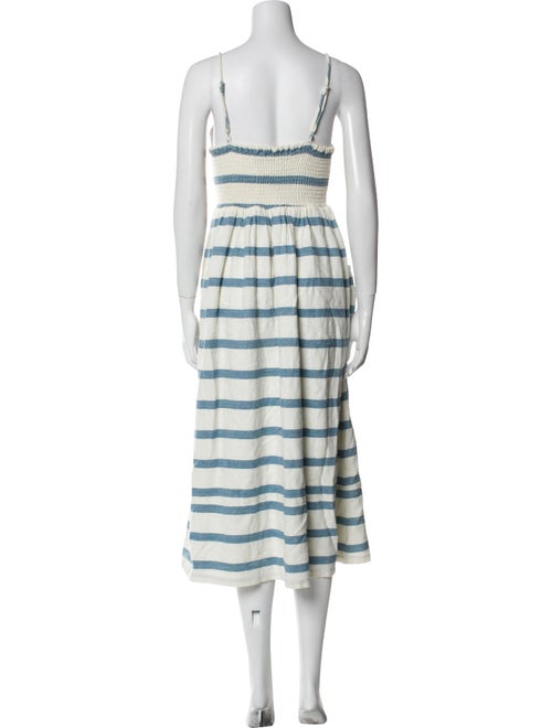 Mara Hoffman Striped Midi Length Dress