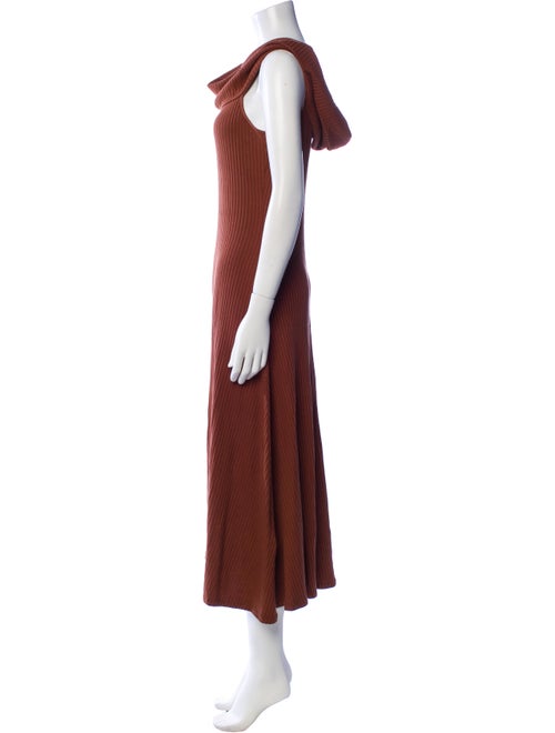 Mara Hoffman Cowl Neck Midi Length Dress