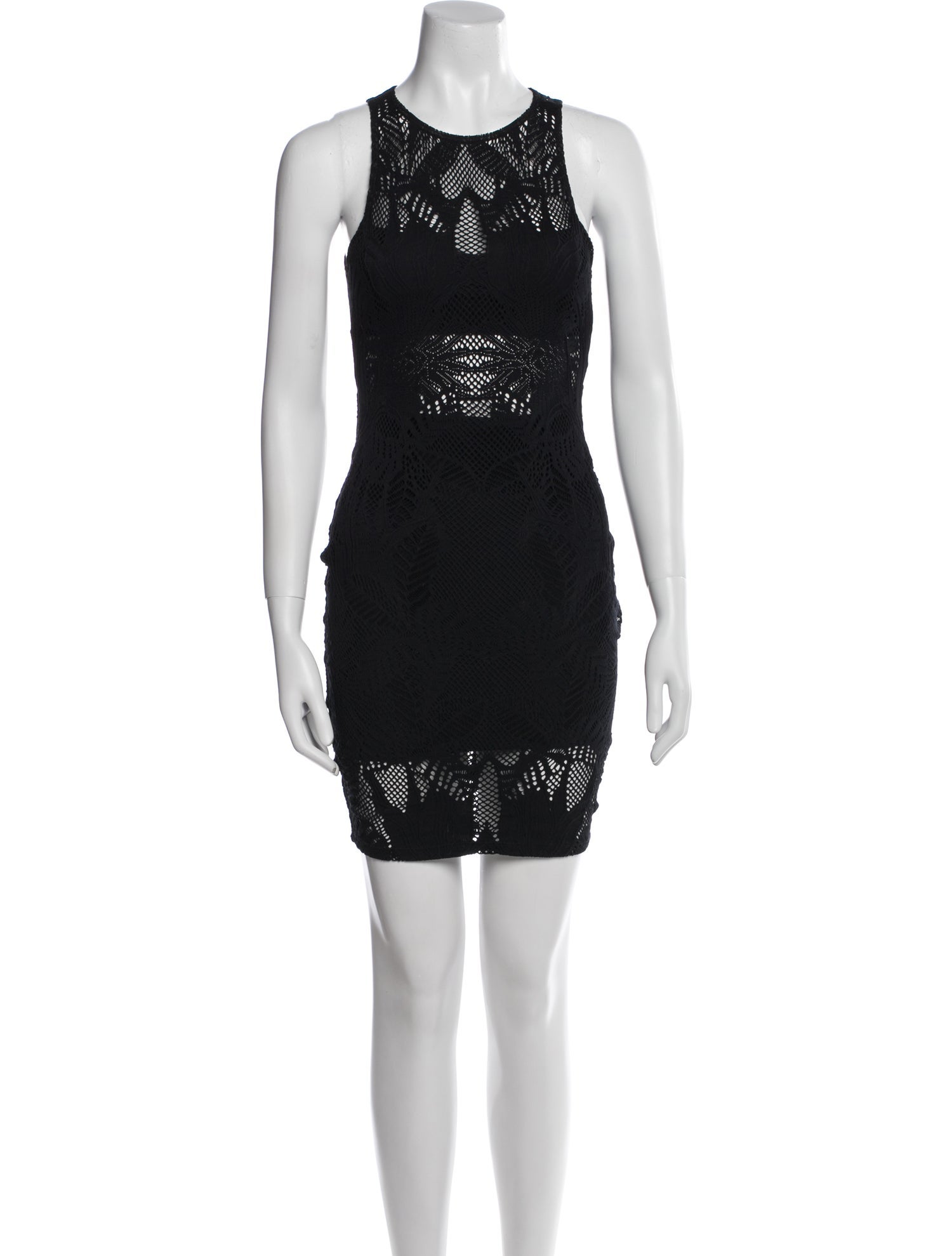 Mara Hoffman Lace Pattern Mini Dress