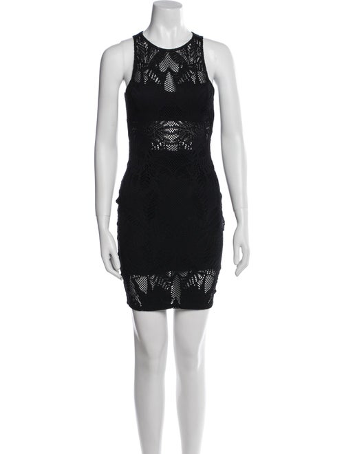 Mara Hoffman Lace Pattern Mini Dress