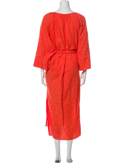 Mara Hoffman Scoop Neck Long Dress