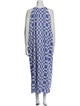 Mara Hoffman Plaid Print Long Dress