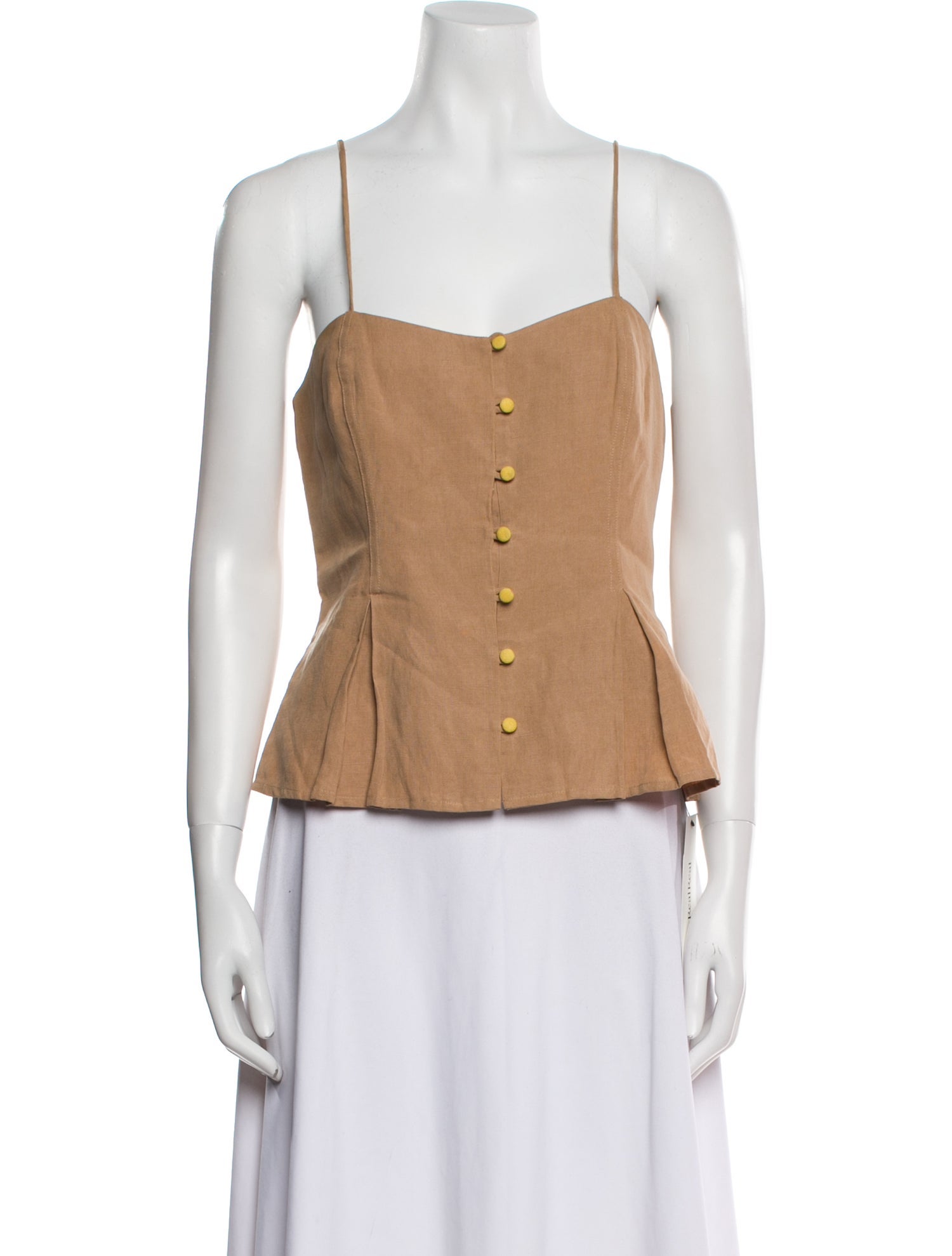 Mara Hoffman Square Neckline Sleeveless Top