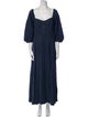 Mara Hoffman Square Neckline Long Dress