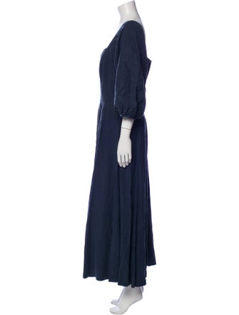 Mara Hoffman Square Neckline Long Dress
