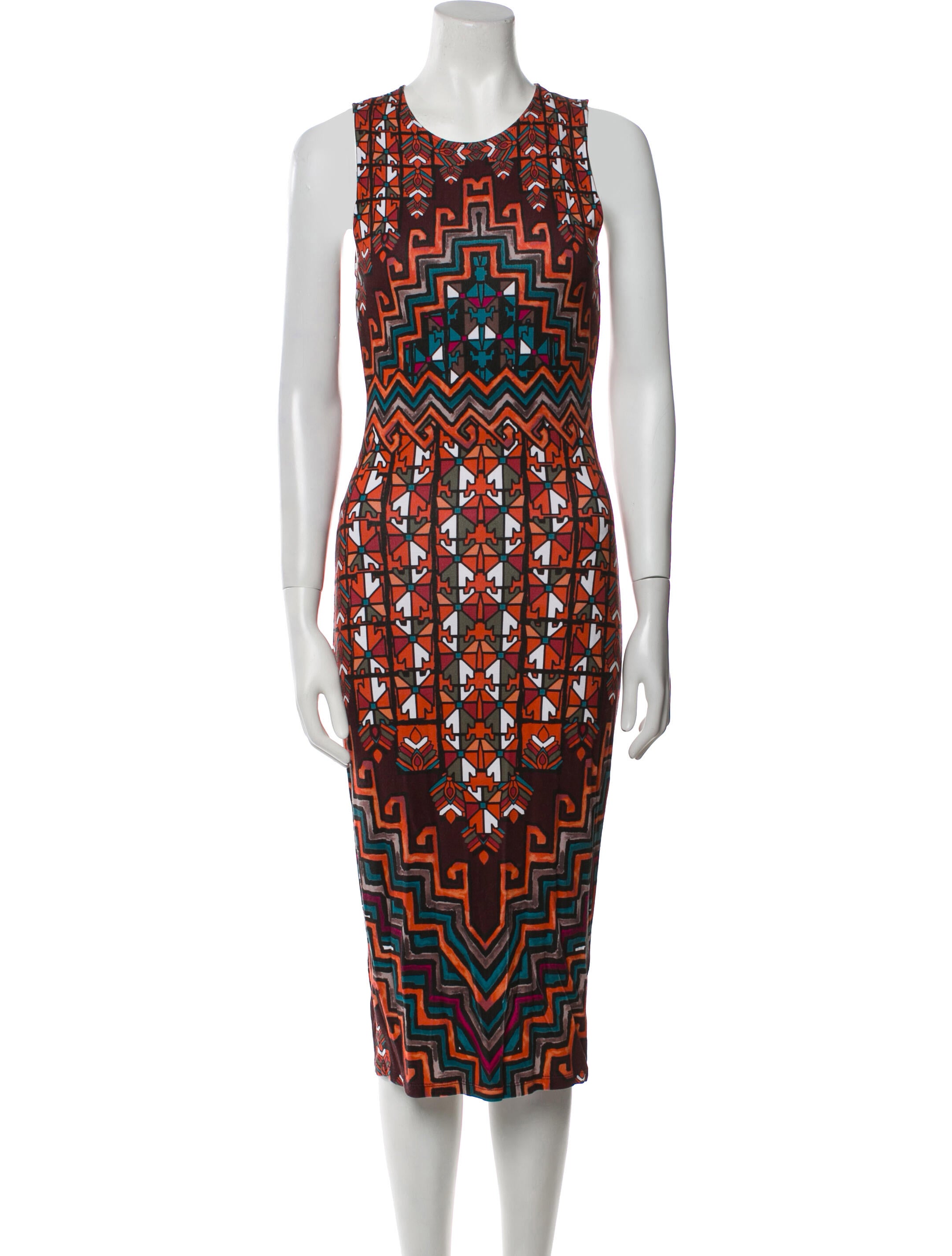 Mara Hoffman Printed Midi Length Dress