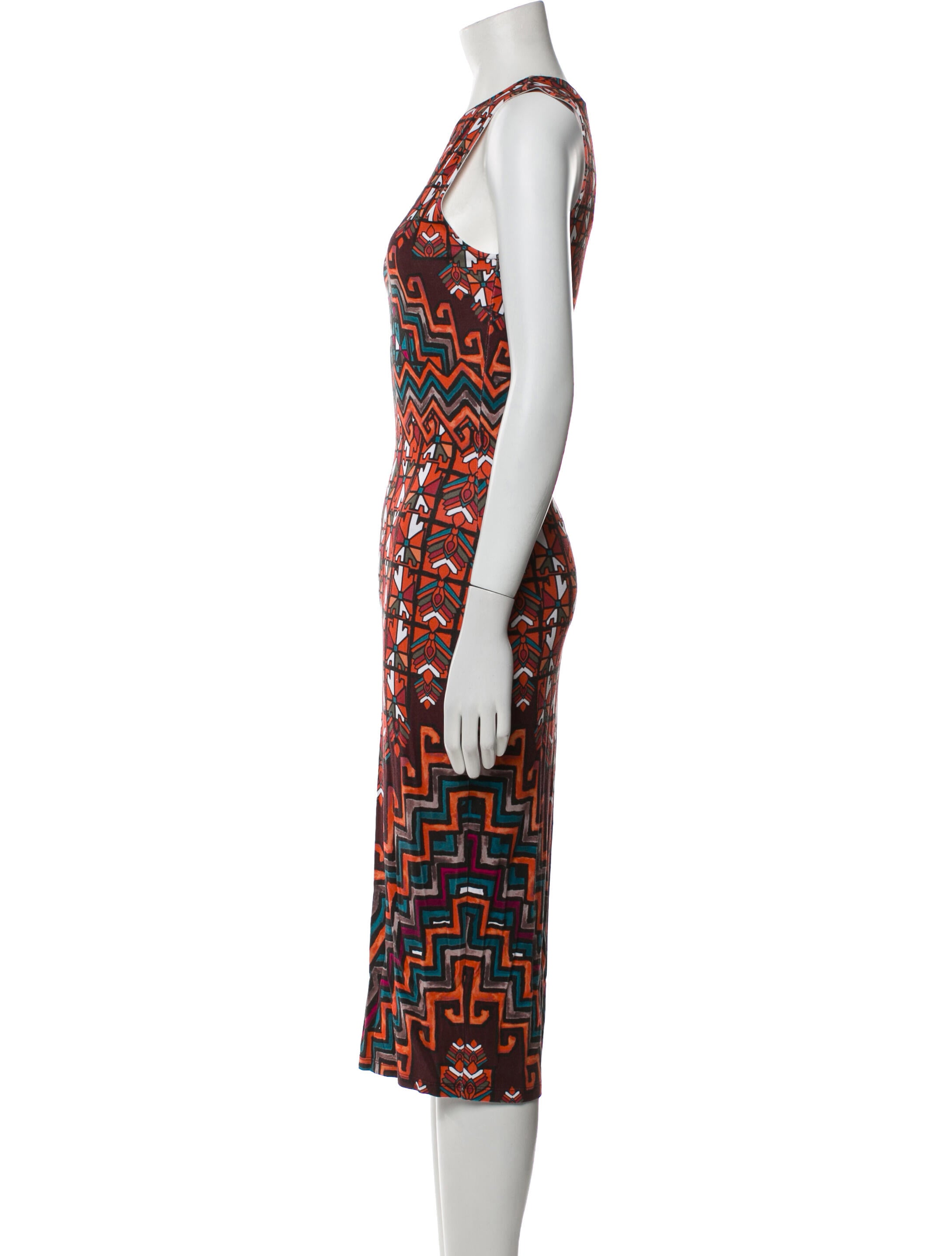 Mara Hoffman Printed Midi Length Dress