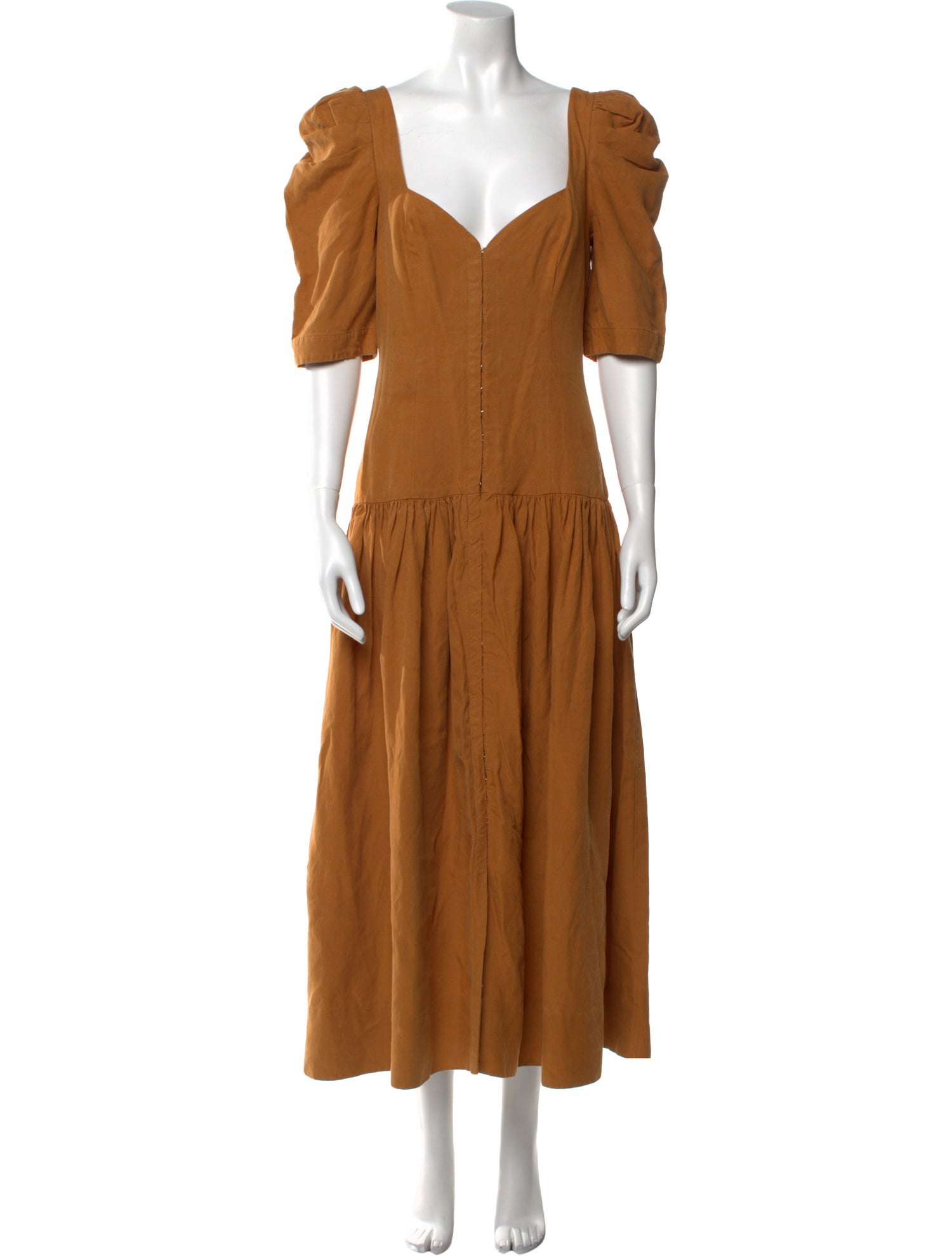 Mara Hoffman V-Neck Long Dress