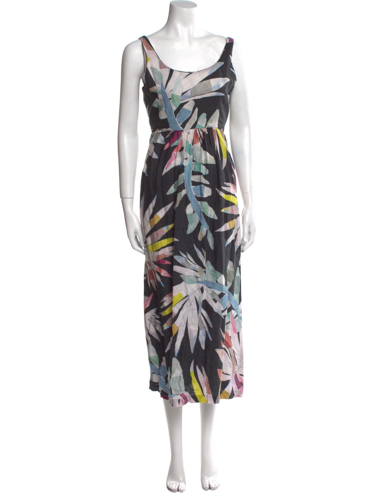 Mara Hoffman Linen Midi Length Dress