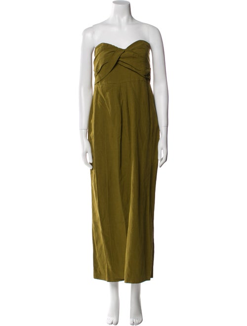 Mara Hoffman Strapless Midi Length Dress