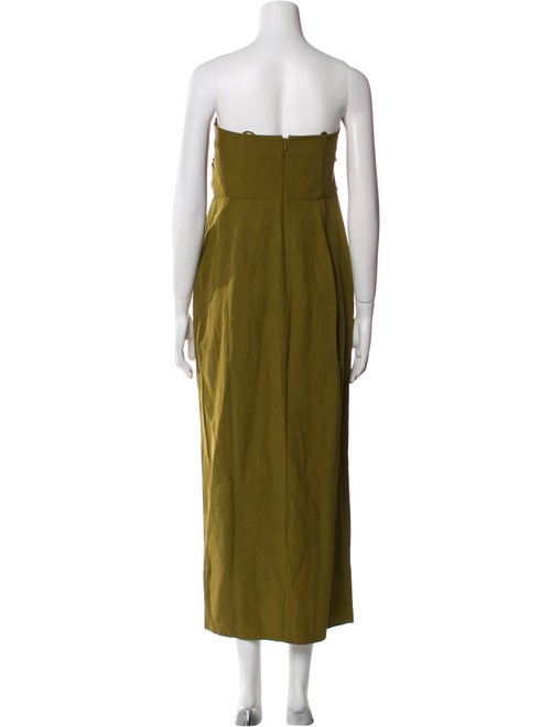 Mara Hoffman Strapless Midi Length Dress