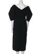 Mara Hoffman Cowl Neck Midi Length Dress