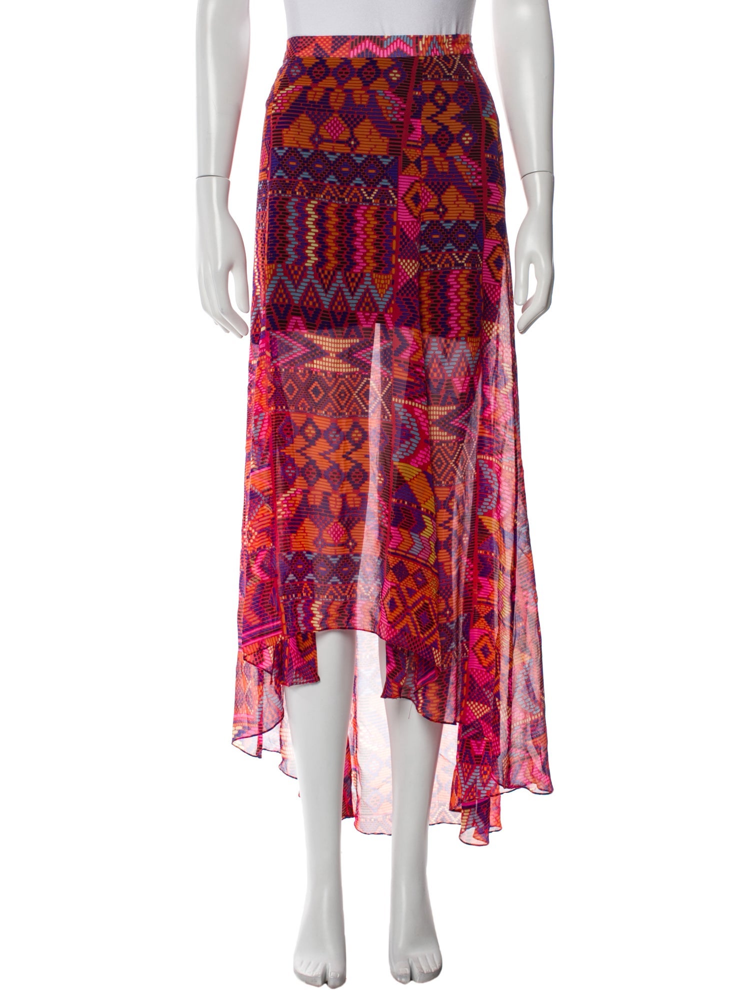 Mara Hoffman Silk Long Skirt